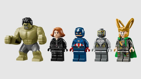 LEGO Marvel 76290 minifigures: Hulk, Black Widow, Captain America, Chitauri, Loki – Ireland