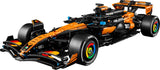 LEGO Technic McLaren MCL39 F1 Car shown from the front left angle on a white background