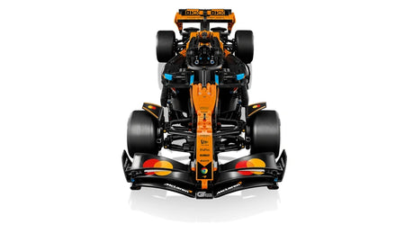 LEGO Technic McLaren MCL39 F1 Car shown from the front on a white background