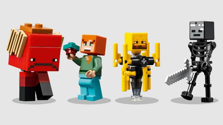 LEGO Minecraft Alex, Strider, Blaze, and Wither Skeleton figures – Set 21266 Ireland