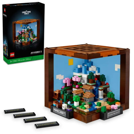 LEGO Minecraft Crafting Table 21265 with box and display – Ireland