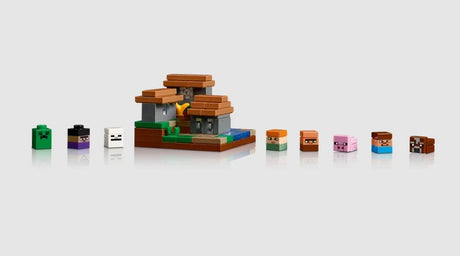 LEGO Minecraft microfigures and biomes from Crafting Table 21265 – Ireland