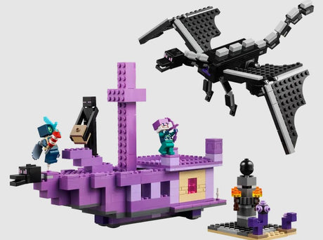 LEGO Minecraft Ender Dragon and End Ship Set 21264 with minifigures – Ireland
