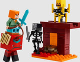 LEGO Minecraft Nether Lava Battle 21266 with Alex, Strider, Blaze, and Wither Skeleton – Ireland