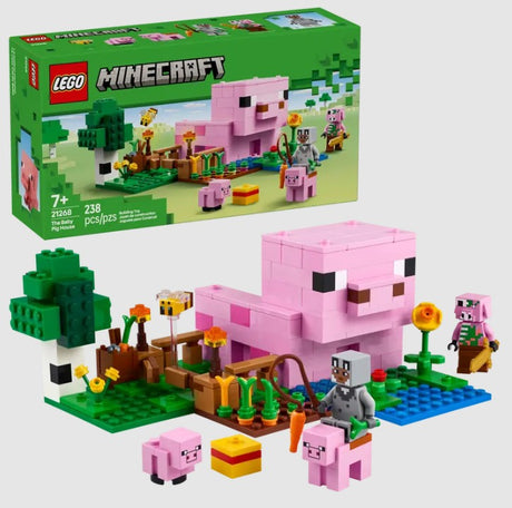 LEGO Minecraft 21268 The Baby Pig House full set with box – Ireland