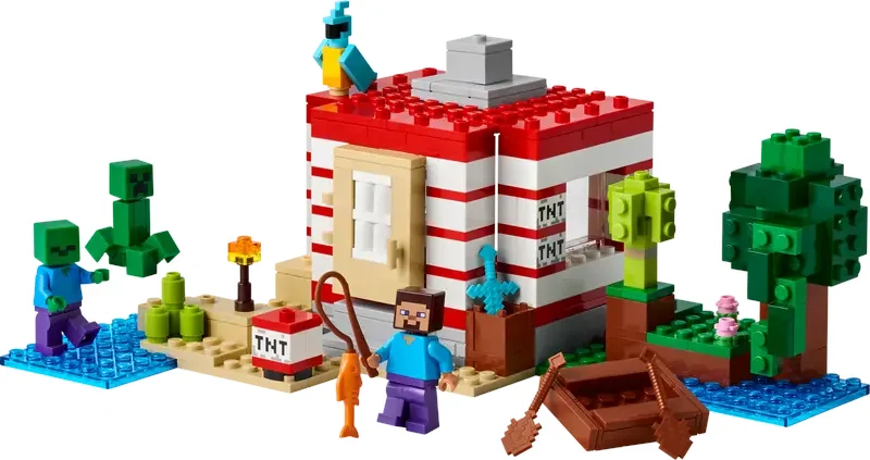 LEGO Minecraft The TNT Jungle House 21275 toy set Ireland