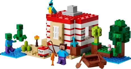 LEGO Minecraft The TNT Jungle House 21275 toy set Ireland