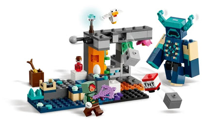 LEGO Minecraft The Warden Encounter 21274 action scene with Warden and TNT Ireland