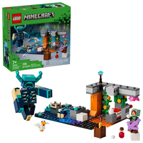 LEGO Minecraft The Warden Encounter 21274 box and full toy set Ireland