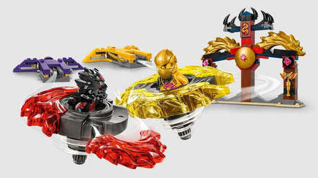 LEGO Ninjago Dragon Spinjitzu spinners Arin vs Ras in battle – Ireland