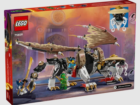 LEGO Ninjago Egalt the Master Dragon 71809 back of box Ireland