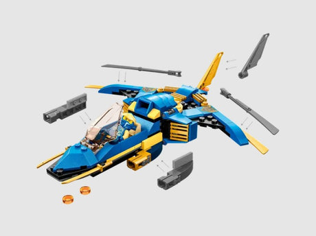 LEGO Jay’s Lightning Jet EVO 71784 custom parts upgrade Ireland - ToyTown.ie