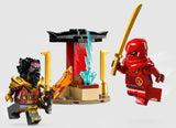 Kai vs Lord Ras with lightning crystal temple build - LEGO 71789 - Ireland