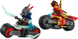 LEGO Ninjago Kais Motorcycle Speed Race 71838 toy set with ninja minifigures Ireland