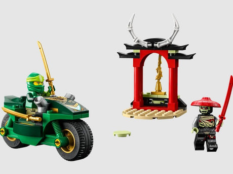 LEGO Ninjago Lloyd’s Ninja Street Bike 71788 with bike, temple, and minifigures Ireland