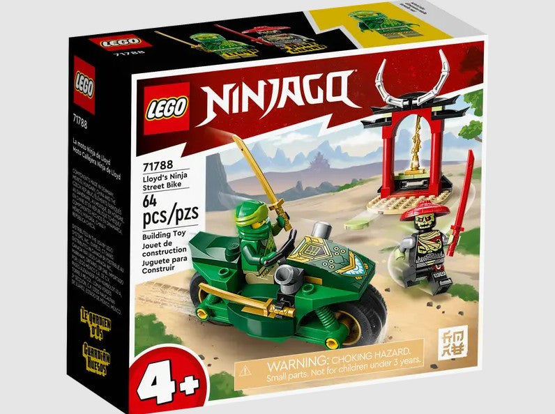 LEGO Ninjago Lloyd’s Ninja Street Bike 71788 box front view Ireland