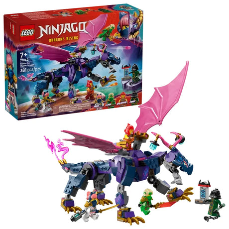LEGO Ninjago Rontu the Master Dragon 71842 box and complete toy setup Ireland