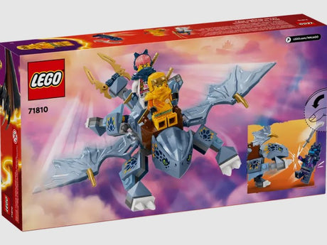 Back of LEGO 71810 Young Dragon Riyu box showing dragon features Ireland