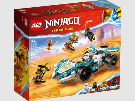 LEGO Ninjago 71791 Zane’s Dragon Power Spinjitzu Race Car box packaging Ireland