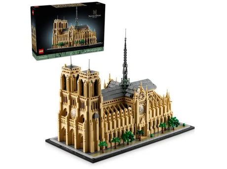 LEGO Architecture Notre-Dame 21061 box and model for sale in Ireland
