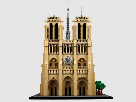 Front view LEGO Notre-Dame de Paris 21061 cathedral model Ireland