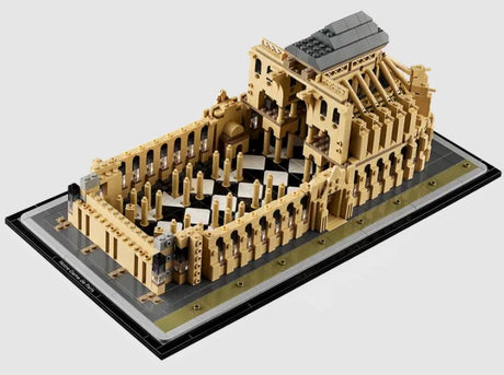 LEGO Notre-Dame 21061 interior column and floor view Ireland
