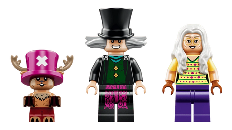 LEGO One Piece Dr. Hiriluk's Hideout 75641 Tony Tony Chopper, Dr. Hiriluk and Dr. Kureha minifigures