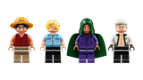 LEGO One Piece Showdown with Captain Smoker 75642 Monkey D. Luffy, Sanji, Dragon and Captain Smoker minifigures