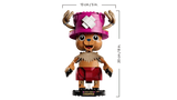 LEGO One Piece Tony Tony Chopper 75643 model with 20 cm height and 13 cm width measurements