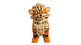 Forward facing view of the LEGO Pokémon Arcanine 72160 model with its legs positioned together