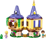 Open LEGO Rapunzel's Mini Tower with Rapunzel, Pascal and Flynn figures
