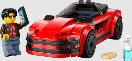 LEGO Red Sports Car 60448 with driver minifigure and accessories – Ireland