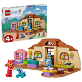 LEGO School with Rusty and Bluey 11221 box with school build, Bluey, Rusty, stroller and accessories