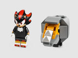 Shadow the Hedgehog and RhinoBot LEGO minifigures