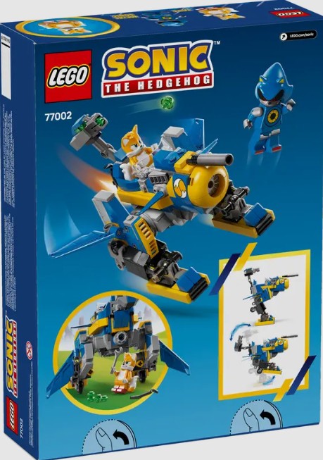 Back of LEGO Sonic 77002 box showing Cyclone features