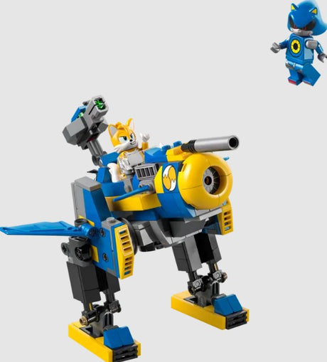 LEGO Sonic 77002 Cyclone mech with Tails minifigure and Metal Sonic