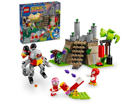 LEGO Knuckles and the Master Emerald Shrine set with packaging