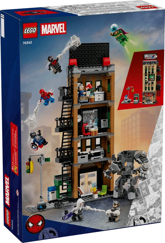 LEGO Spider-Man vs. Mysterio The Daily Bugle 76342 box front