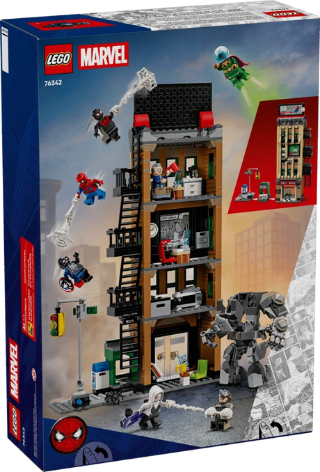 LEGO Spider-Man vs. Mysterio The Daily Bugle 76342 box front