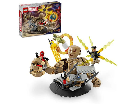 LEGO Spider-Man vs. Sandman Final Battle 76280 box and complete set in Ireland