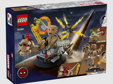 Back of LEGO Marvel Spider-Man Final Battle 76280 box Ireland