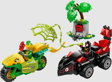 LEGO Spin and Electro Dinosaur Vehicle Chase 11198 with Spidey characters and dino-vehicles in Ireland
