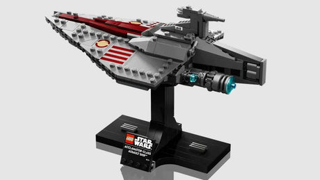 Side view of LEGO Acclamator-Class Assault Ship 75404 showing engine Ireland