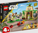 LEGO Star Wars 75358 box with Yoda, Lys Solay, Kai Brightstar and droid Ireland