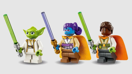 LEGO Star Wars 75358 Yoda, Lys Solay and Kai Brightstar with lightsabers Ireland