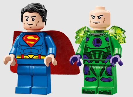 LEGO Superman and Lex Luthor minifigures from 76302 set Ireland