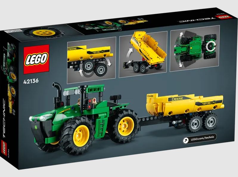Lego Technic John Deere 9620R 4WD Tractor - 42136