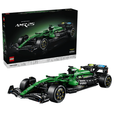 LEGO Technic Aston Martin Aramco AMR25 F1 Car with box