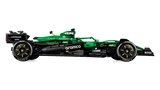 LEGO Technic Aston Martin Aramco AMR25 F1 Car side profile