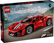 Front of the LEGO Technic Ferrari 488 Pista Car 42235 box showing the red car model